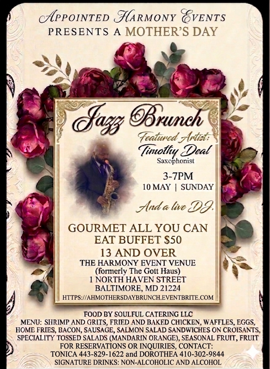Mother’s Day Brunch Ticket at The Harmony